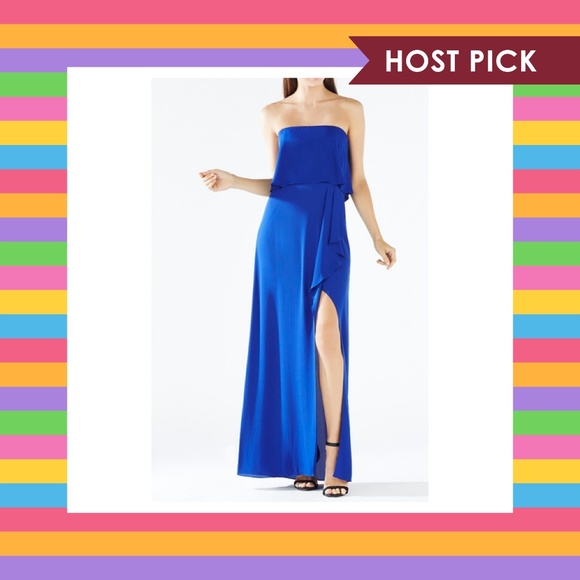BCBGMaxAzria Dresses & Skirts - BCBGMaxAzria Felicity Strapless Gown HP!
